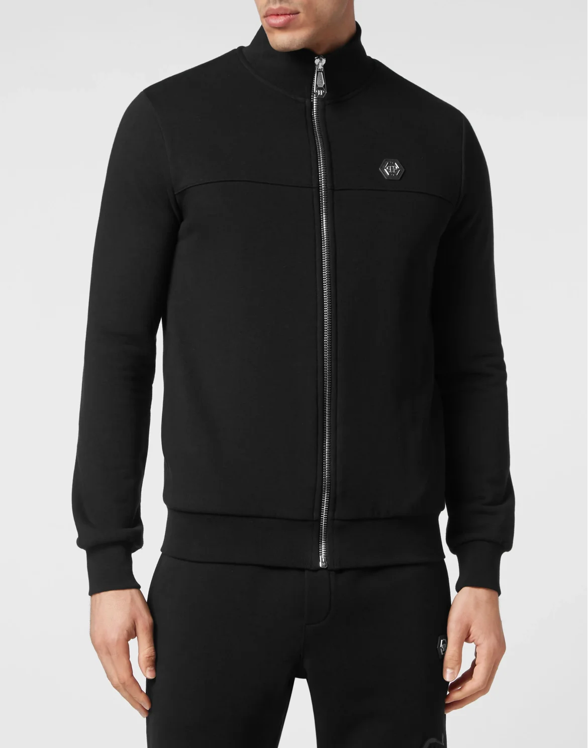 Jogging Tracksuit: Top/Trousers Gothic Plein, цвет: Черный