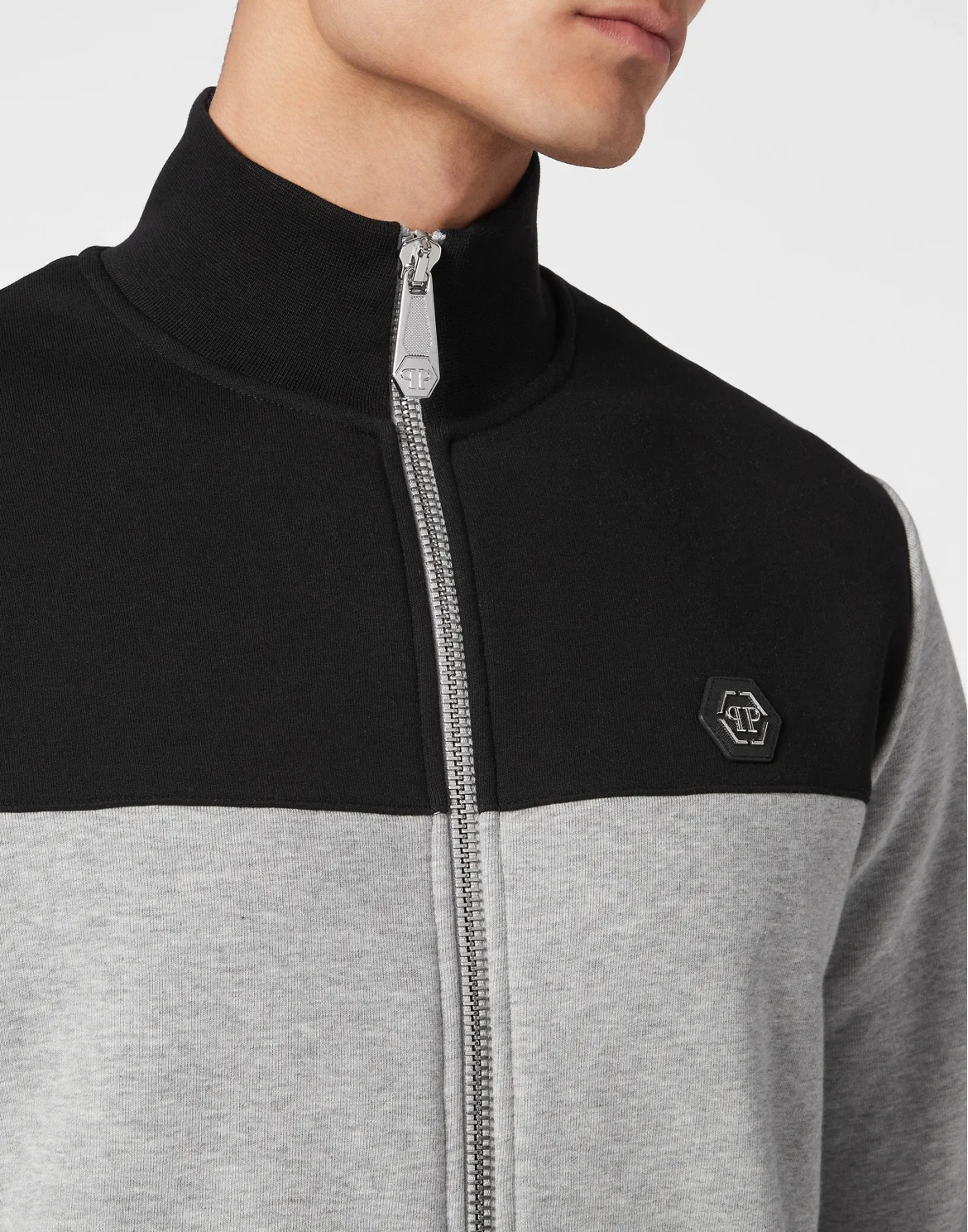 Jogging Tracksuit: Top/Trousers Gothic Plein, цвет: Серый