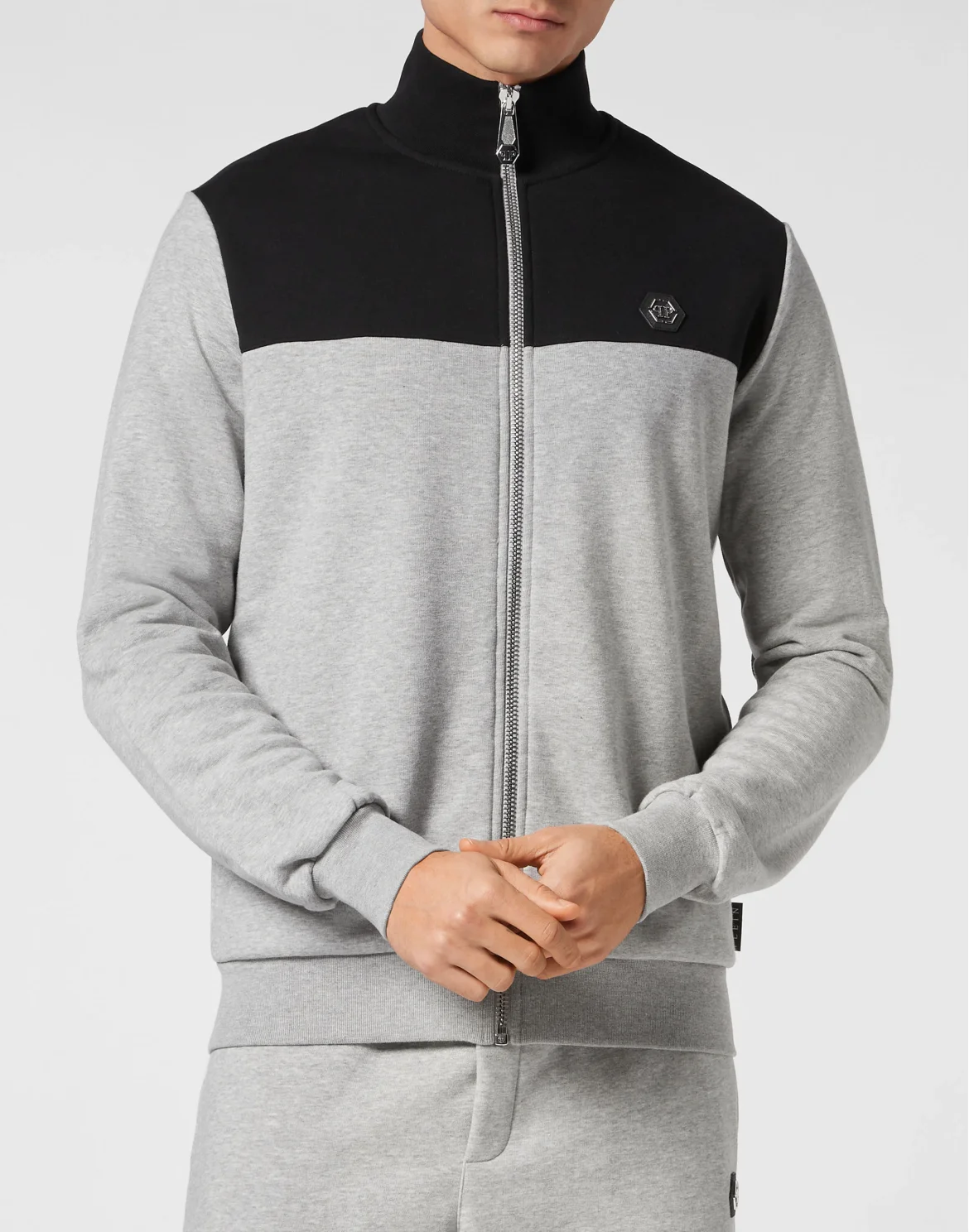Jogging Tracksuit: Top/Trousers Gothic Plein, цвет: Серый