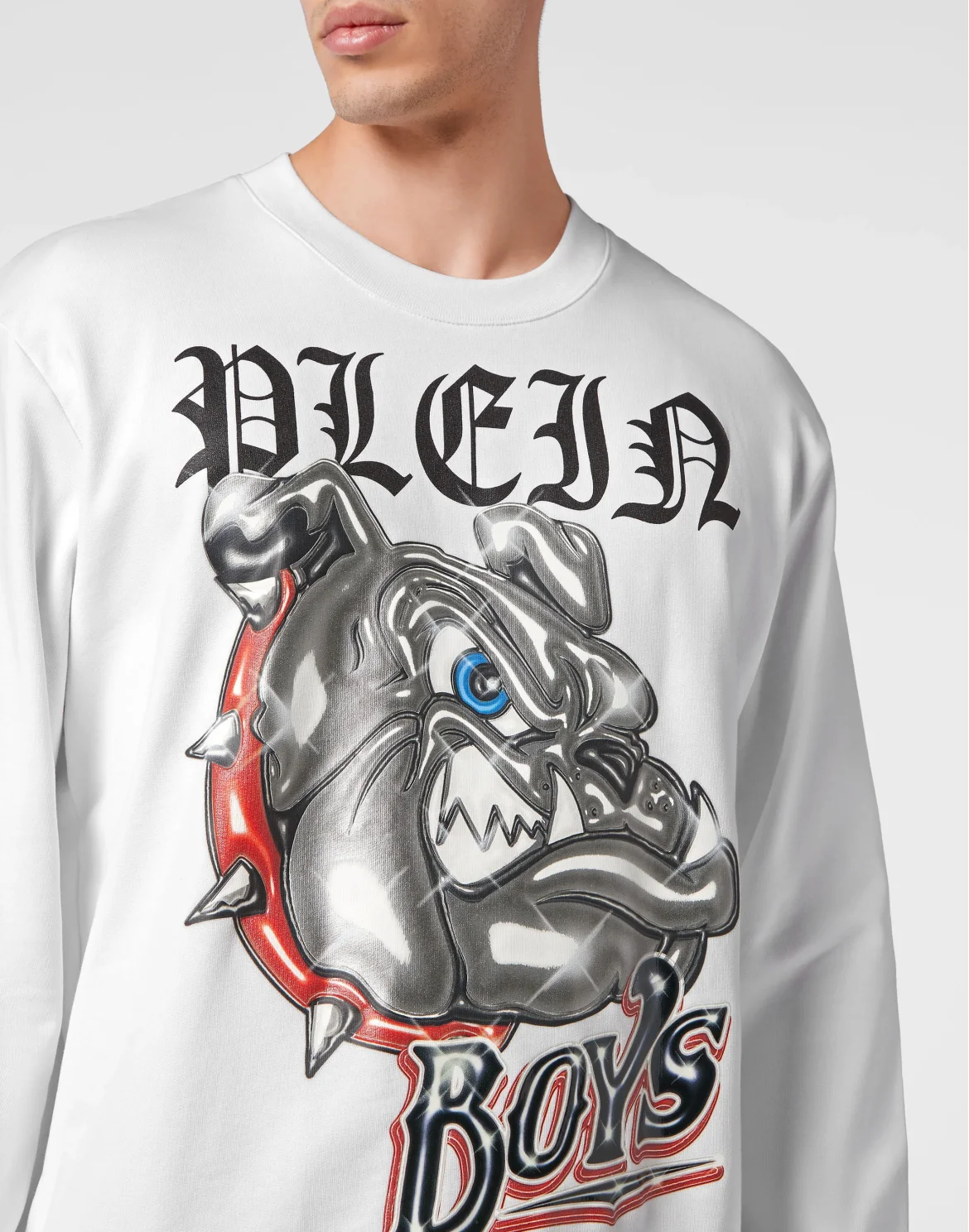 Sweatshirt Roundneck Bulldogs, цвет: Белый