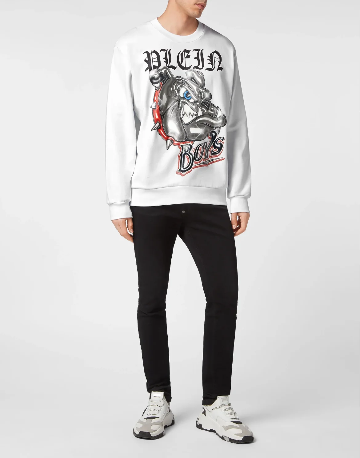 Sweatshirt Roundneck Bulldogs, цвет: Белый