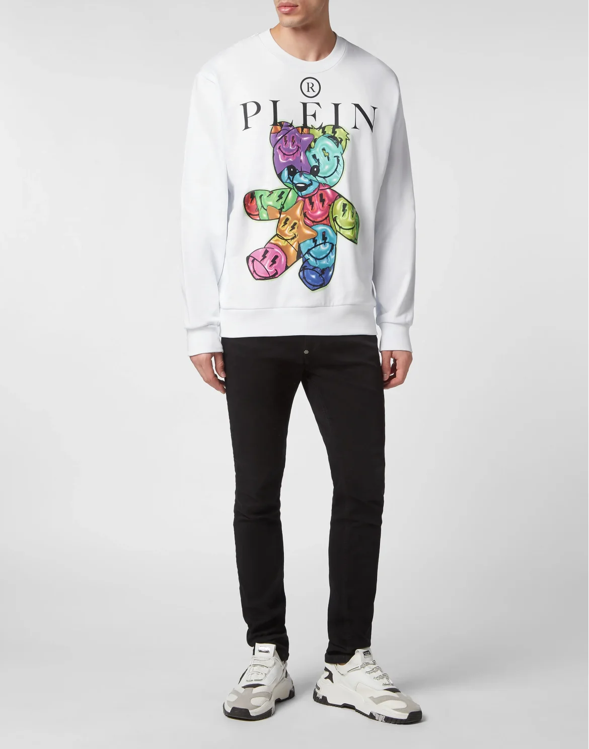 Sweatshirt Roundneck Teddy Bear, цвет: Белый