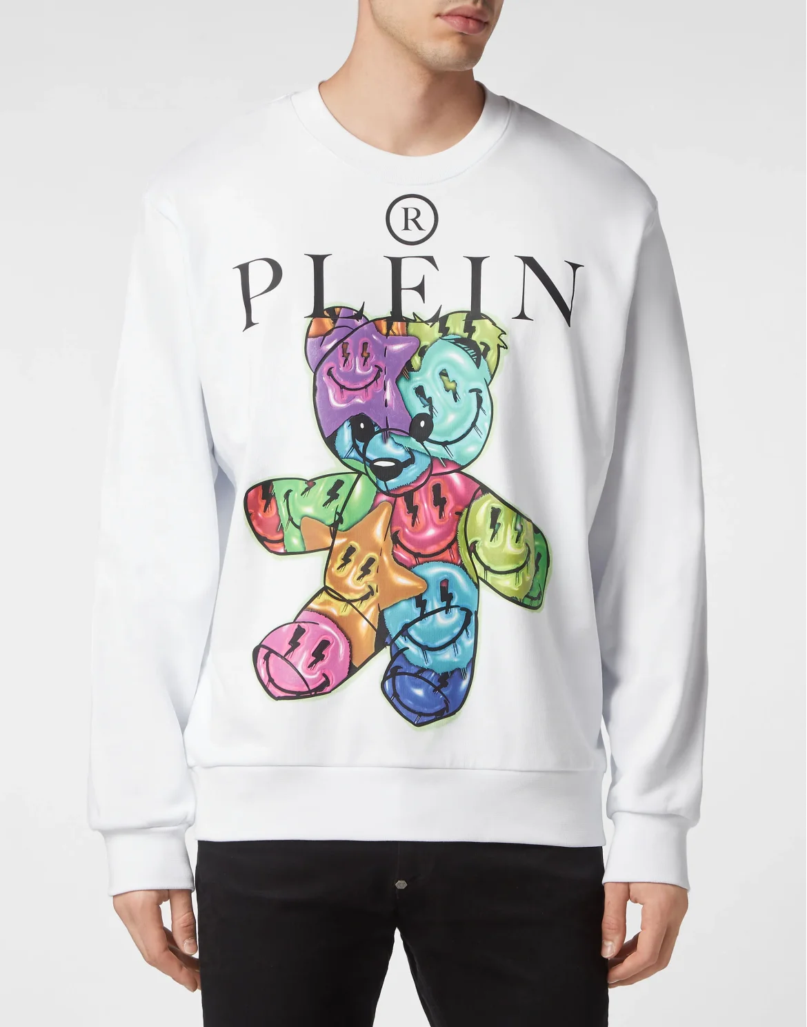 Sweatshirt Roundneck Teddy Bear, цвет: Белый