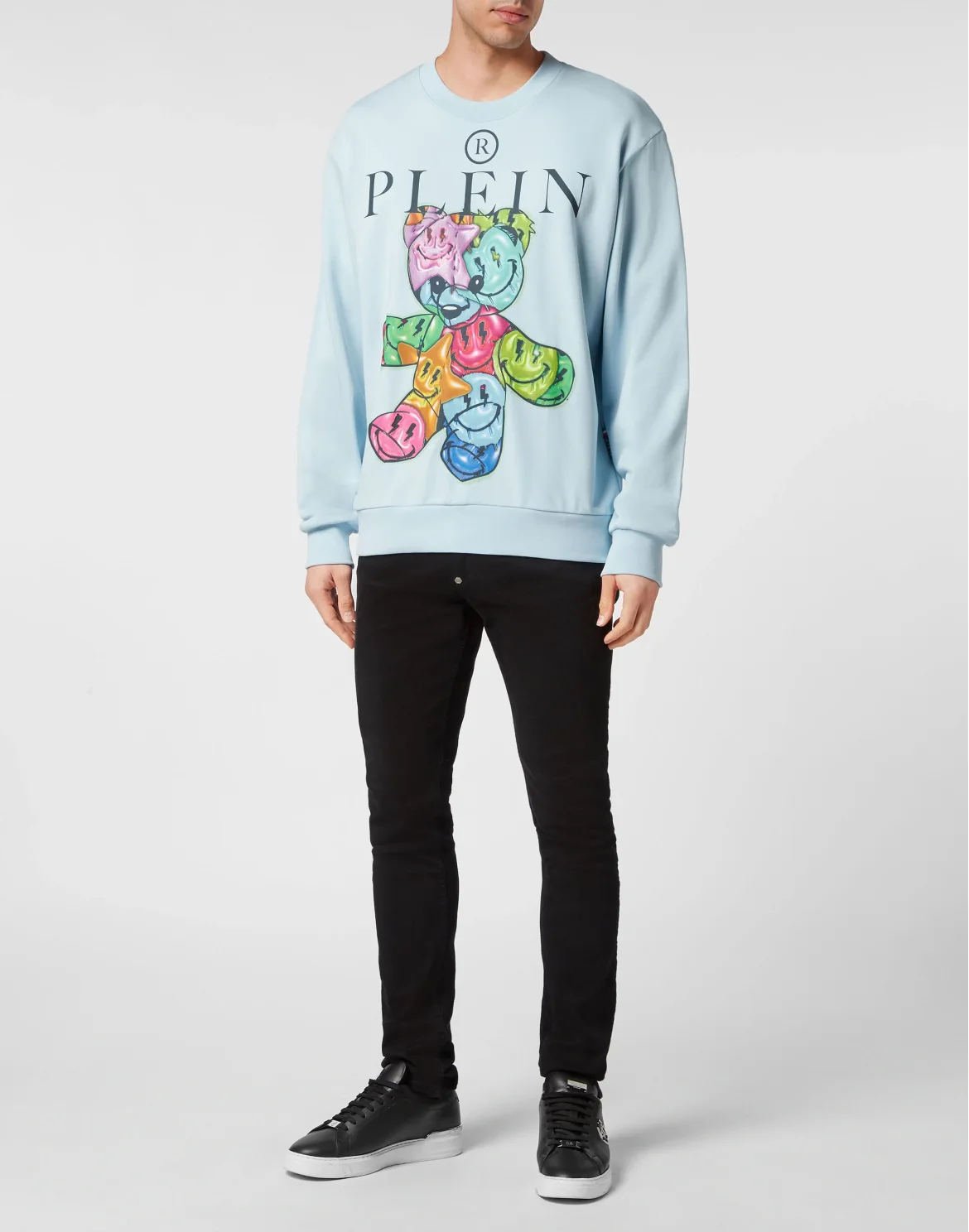 Sweatshirt Roundneck Teddy Bear, цвет: Голубой