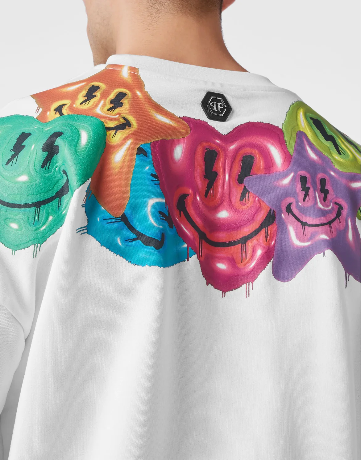 Sweatshirt Roundneck Smile, цвет: Белый