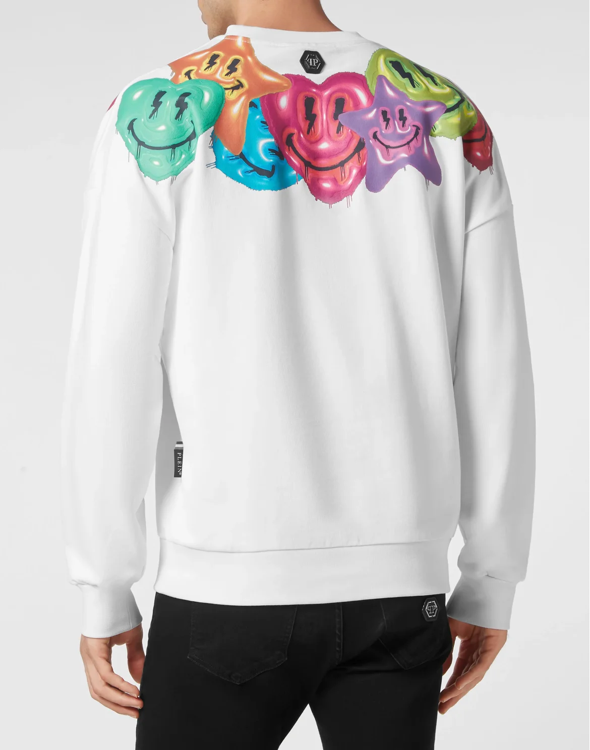 Sweatshirt Roundneck Smile, цвет: Белый