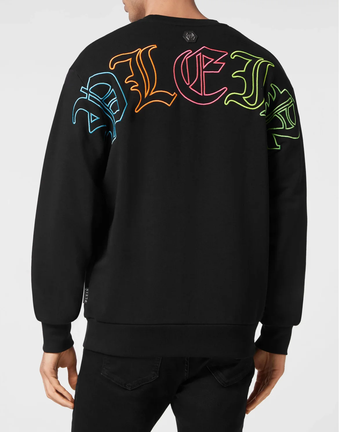 Embroidered Sweatshirt LS, цвет: Черный