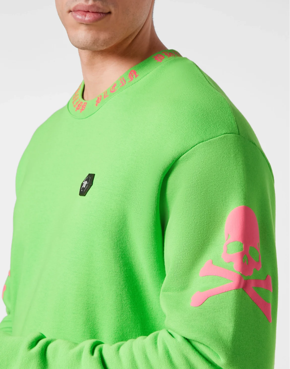 Sweatshirt LS Skull&Bones, цвет: Зеленый