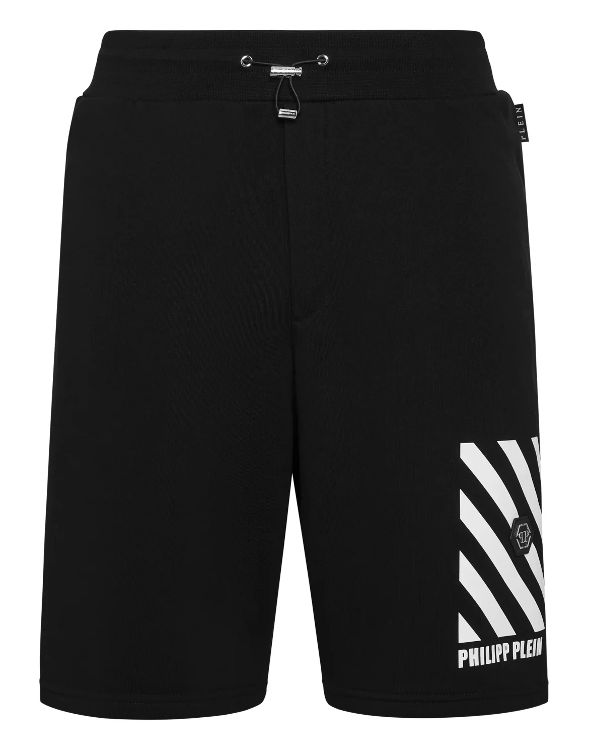Jogging Shorts Rainbow Stripes, цвет: Черный