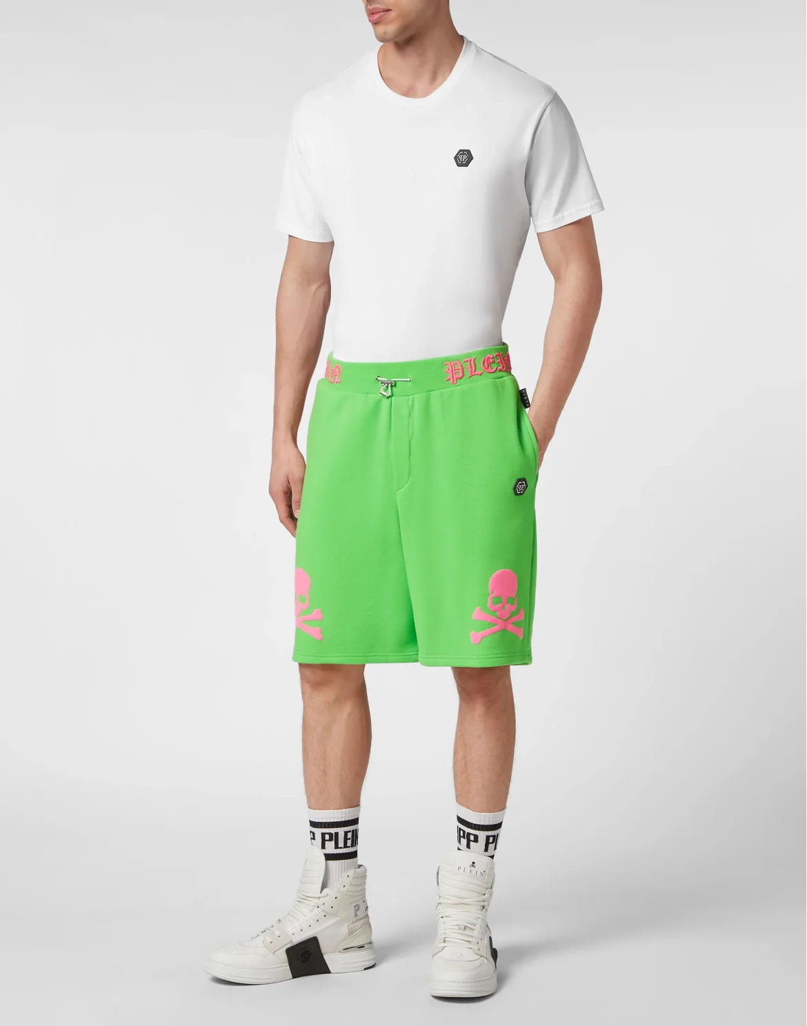 Jogging Shorts Skull&Bones, цвет: Зеленый