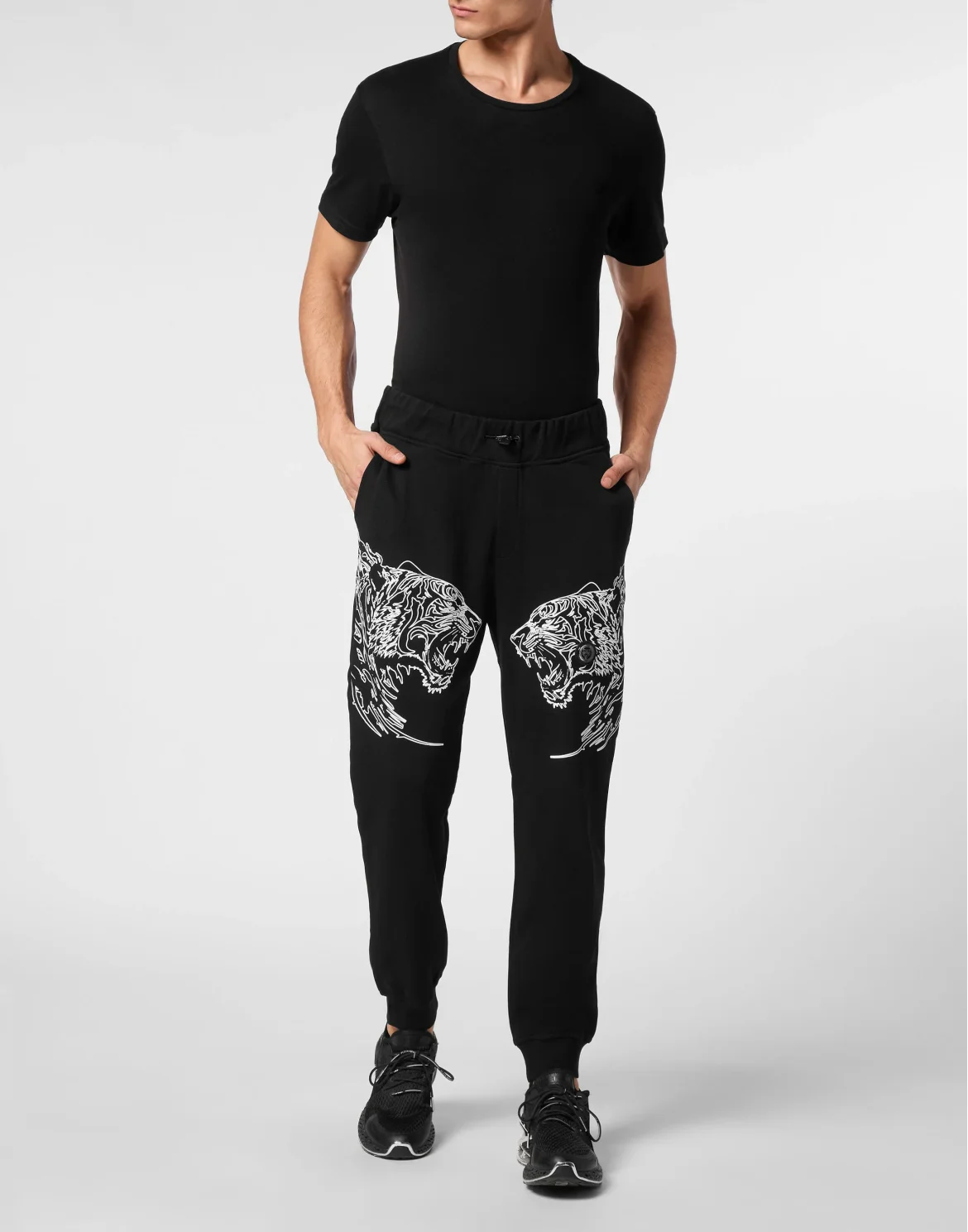 Jogging Trousers Tiger, цвет: Черный