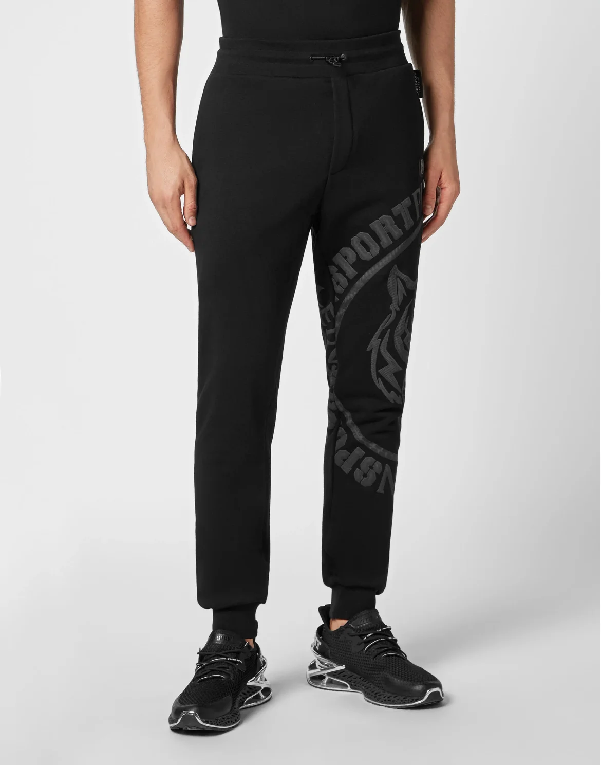 Jogging Trousers Carbon Tiger, цвет: Черный