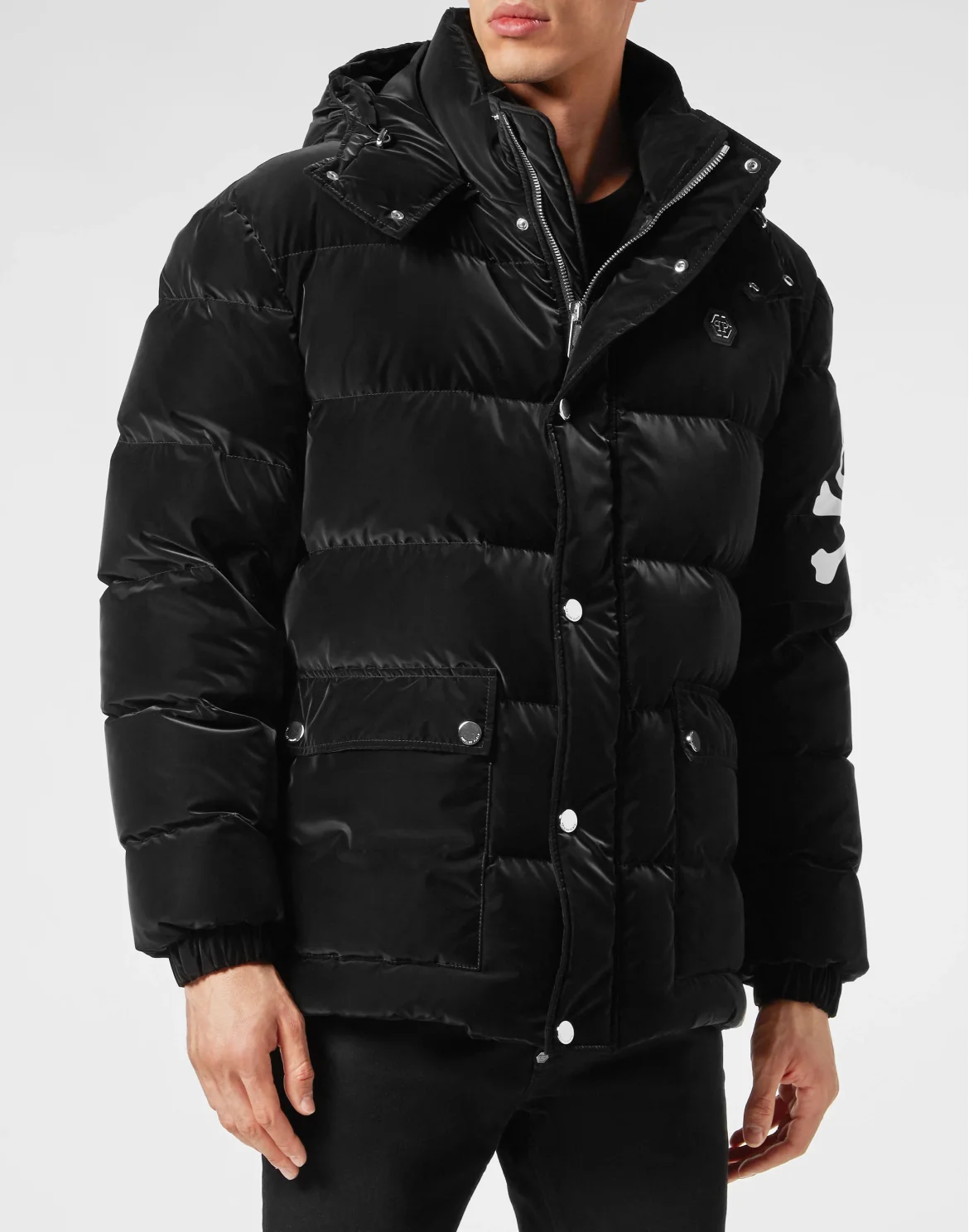 Padded Jacket Skull&Bones, цвет: Черный