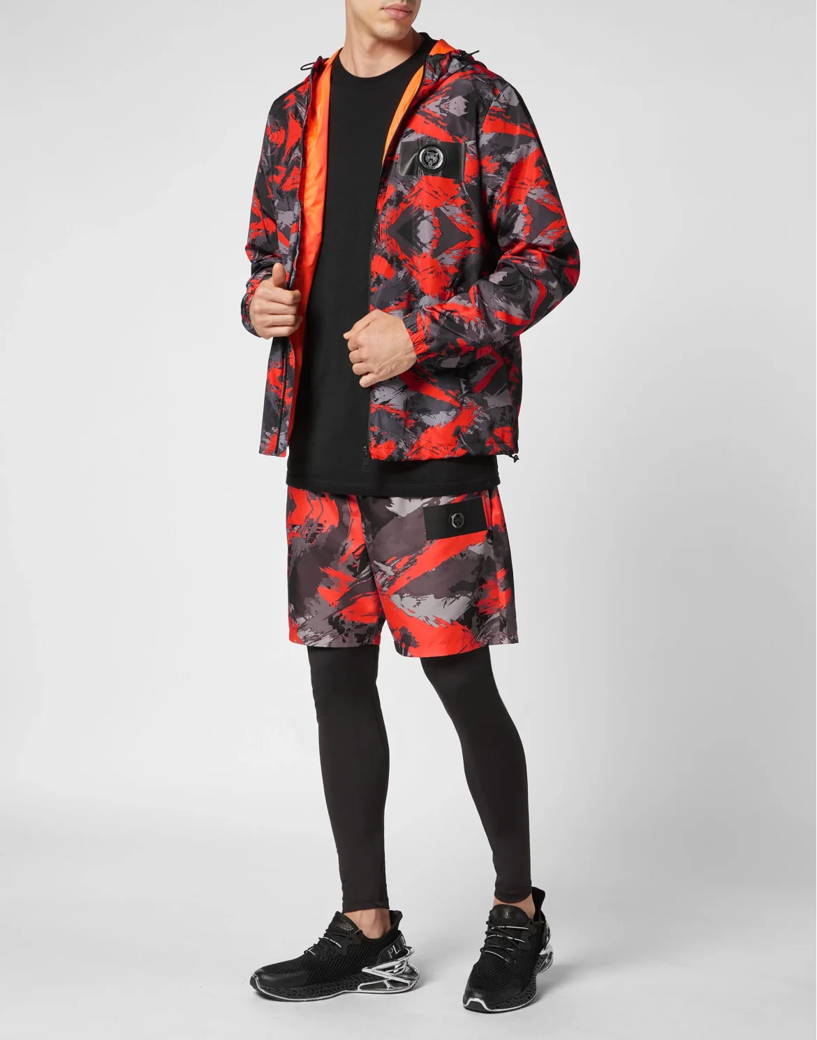 Nylon Windbreaker Camouflage, цвет: Камуфляж