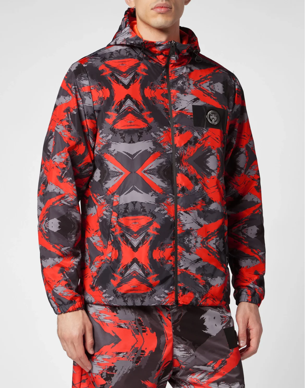 Nylon Windbreaker Camouflage, цвет: Камуфляж