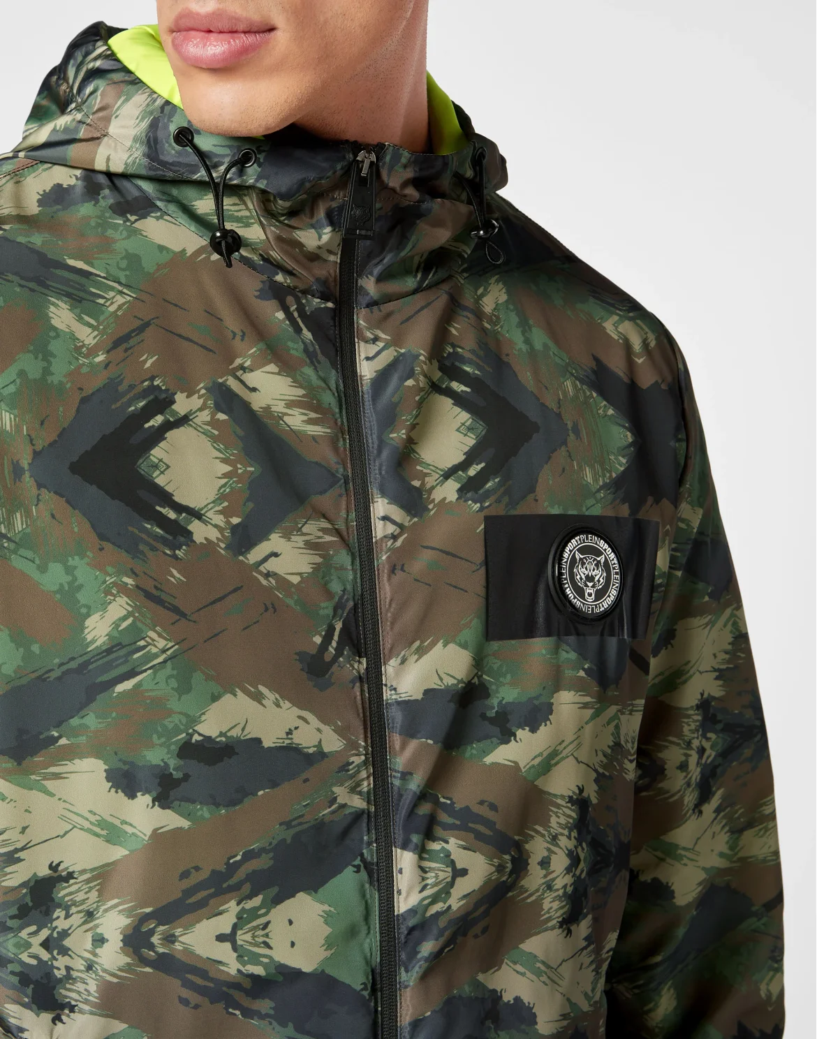 Nylon Windbreaker Camouflage, цвет: Камуфляж