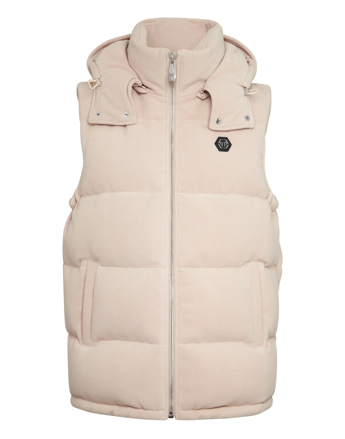 Woolen Cloth Down Vest Gothic Plein, цвет: Бежевый