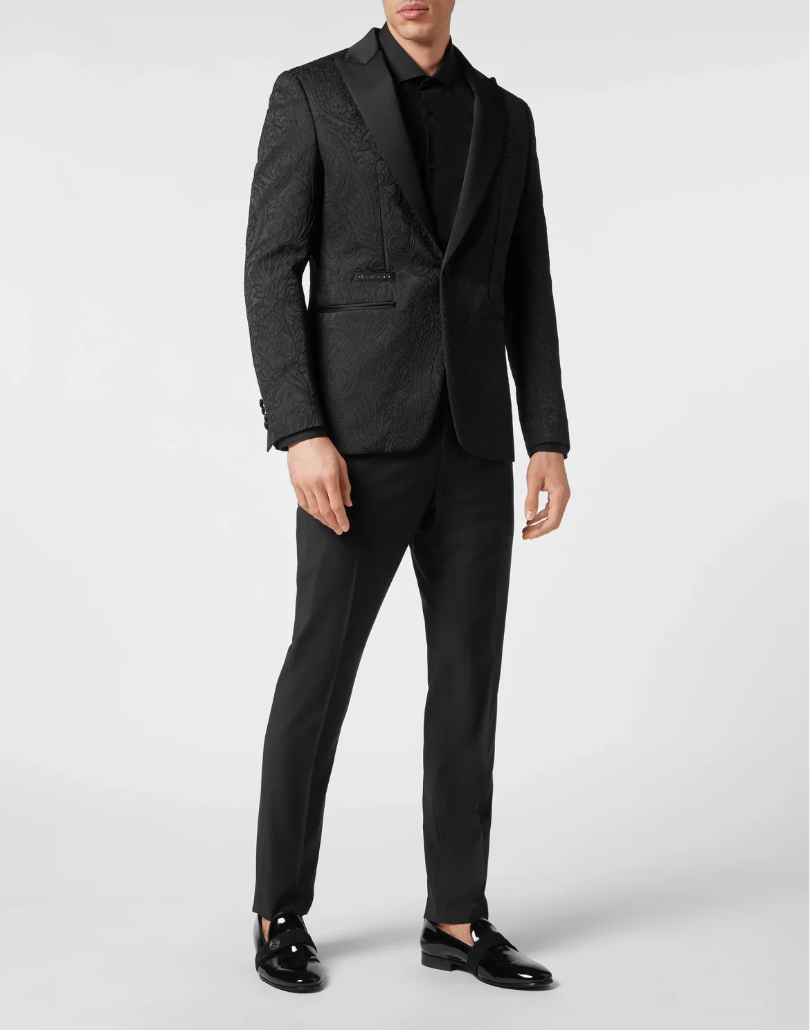 Jacquard Blazer Lord fit Sartorial, цвет: Черный