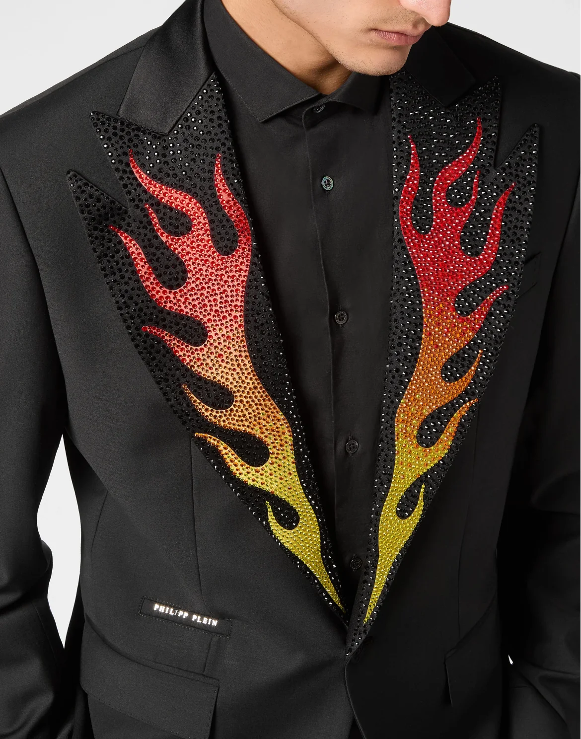 Wool Blazer Lord fit Flame, цвет: Черный