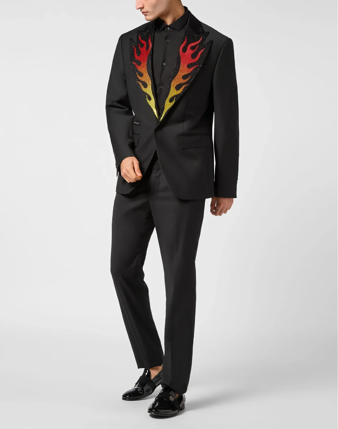 Wool Blazer Lord fit Flame, цвет: Черный