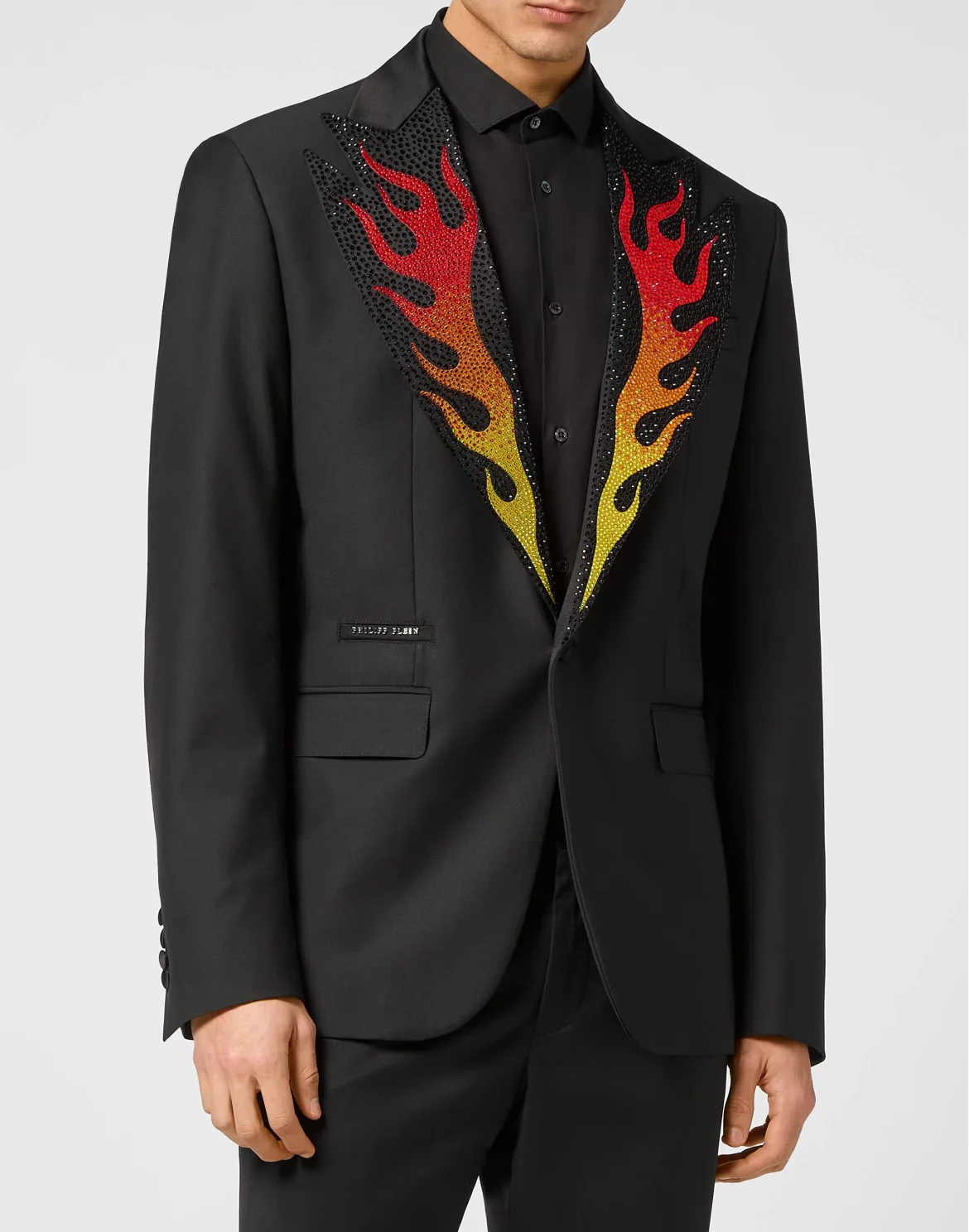 Wool Blazer Lord fit Flame, цвет: Черный
