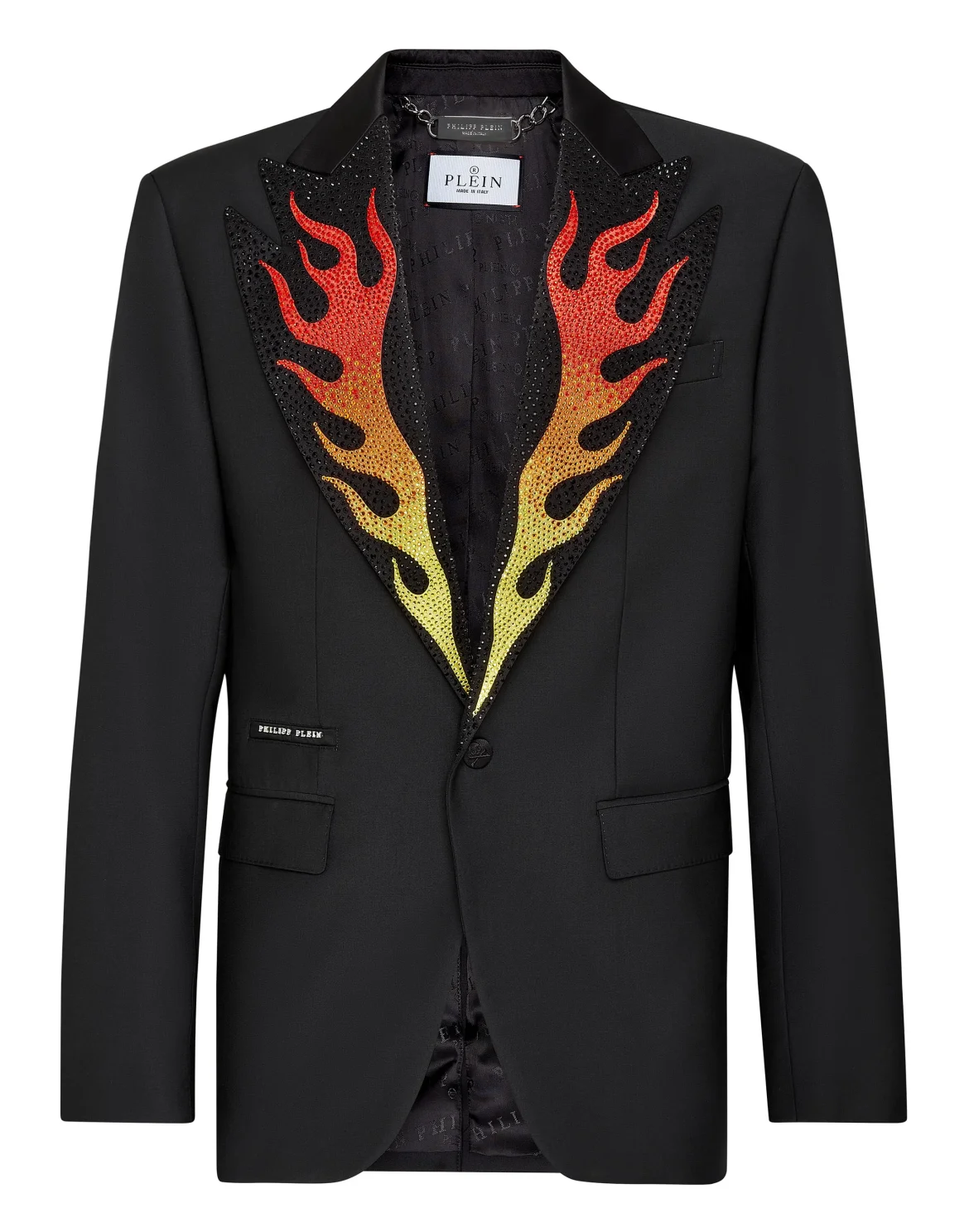 Wool Blazer Lord fit Flame, цвет: Черный