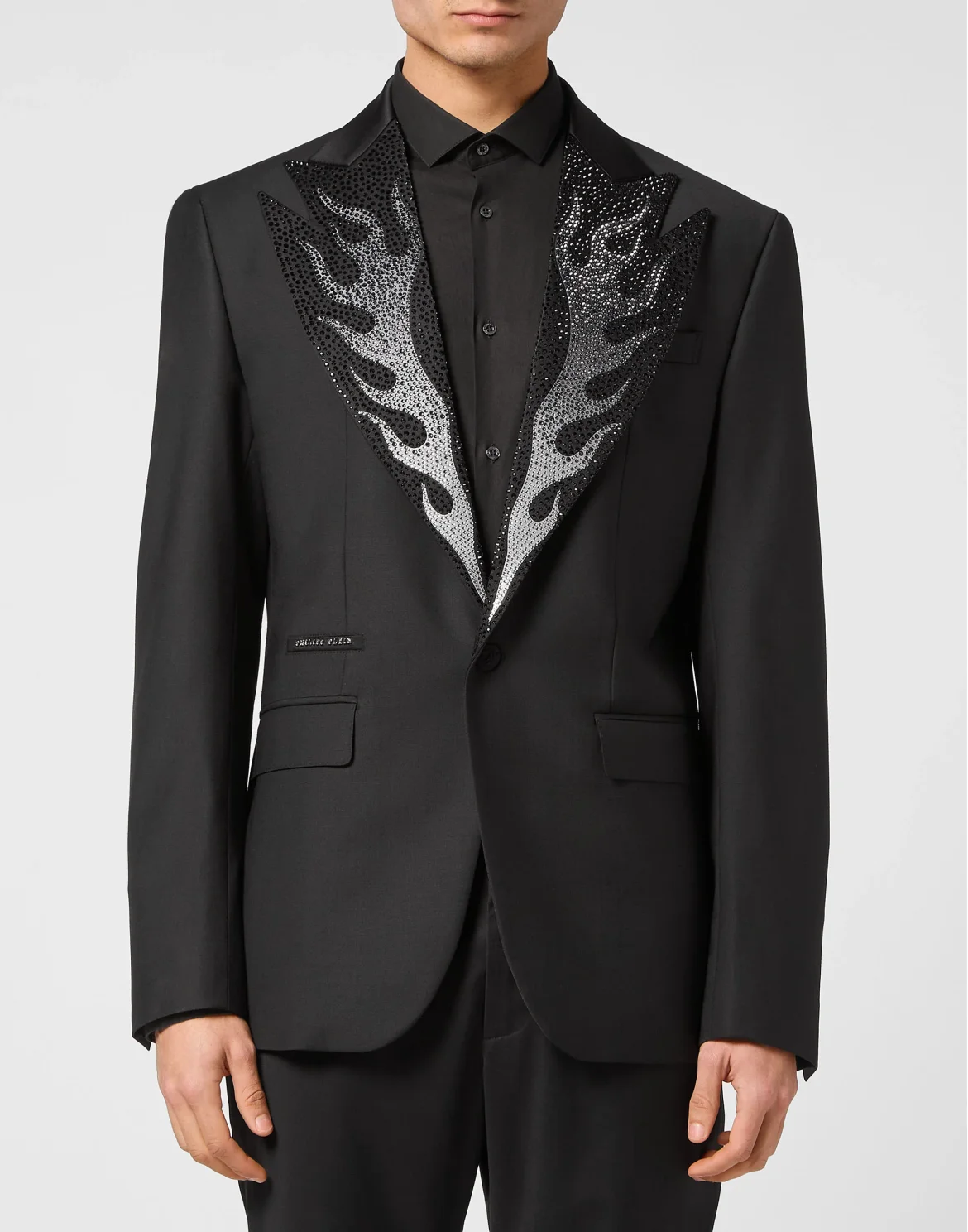 Wool Blazer Lord fit Flame, цвет: Черный