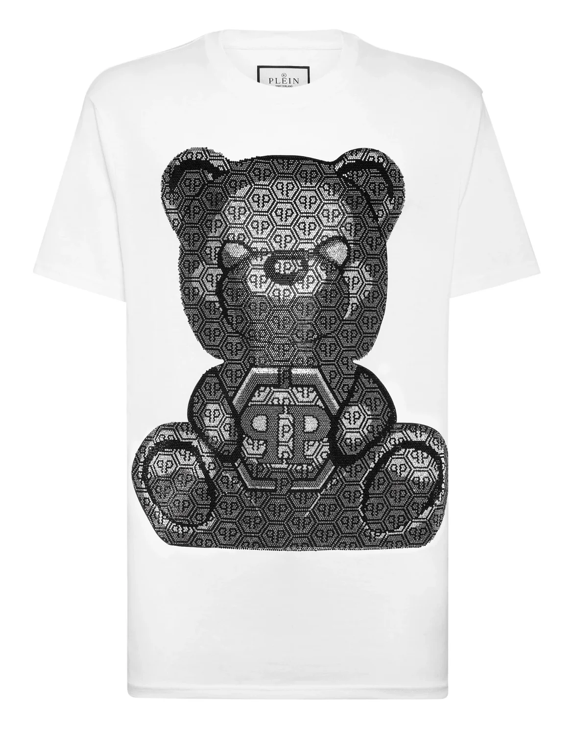 T-shirt Round Neck SS 3D Teddy, цвет: Белый