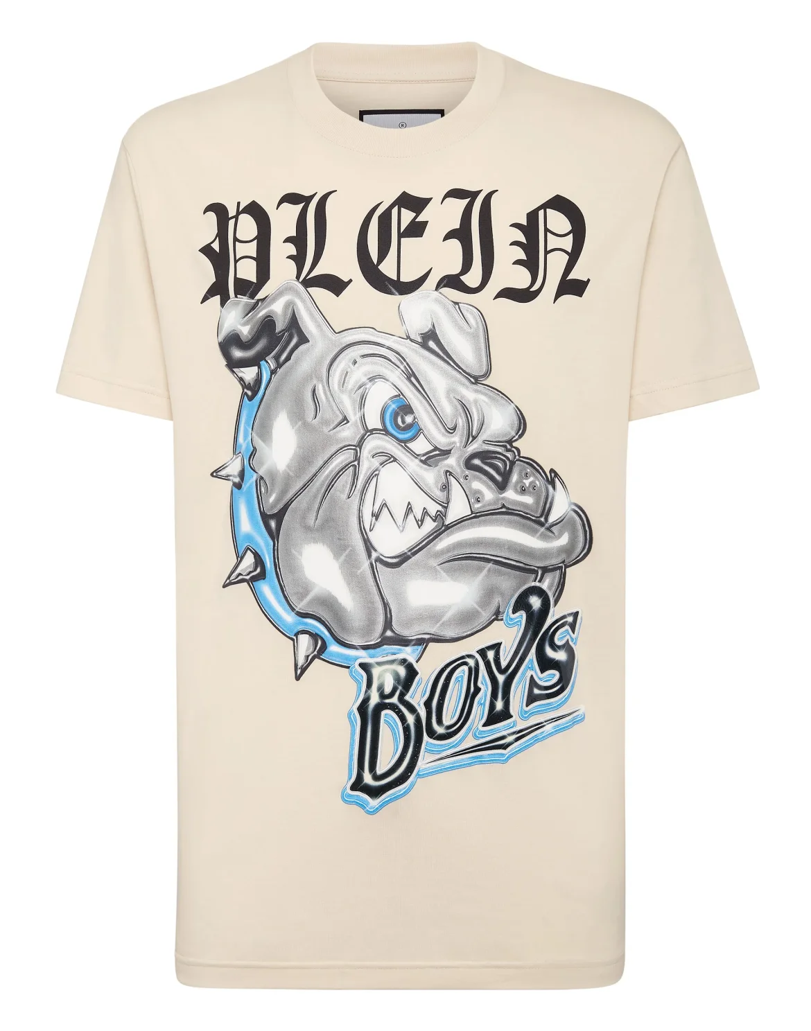 T-shirt Round Neck SS Bulldogs, цвет: Бежевый