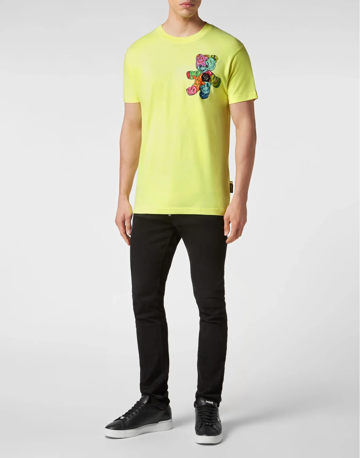 T-shirt Round Neck SS Smile, цвет: Желтый