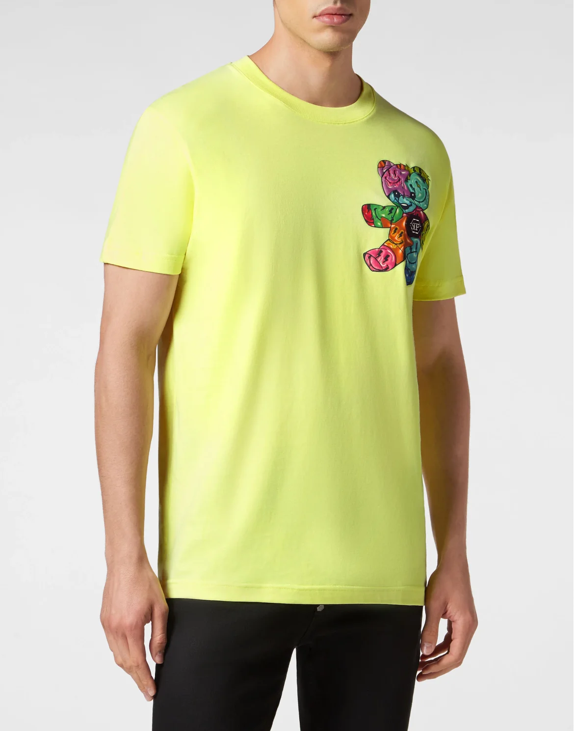 T-shirt Round Neck SS Smile, цвет: Желтый
