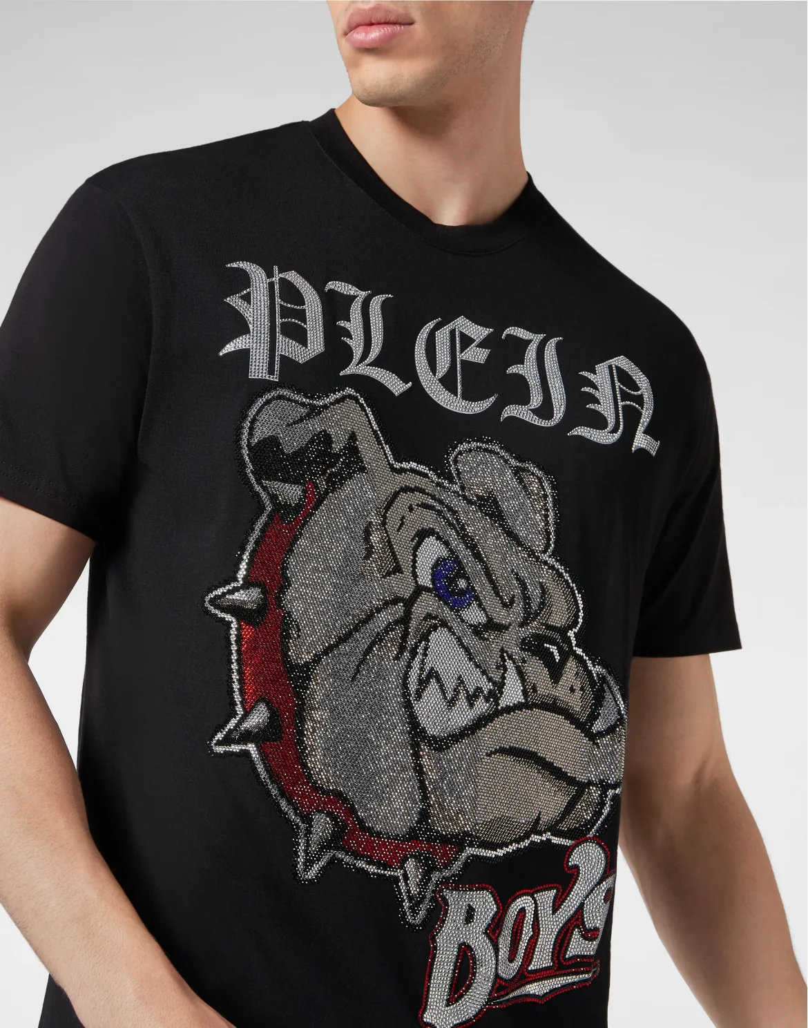 T-shirt Round Neck SS Bulldogs, цвет: Черный
