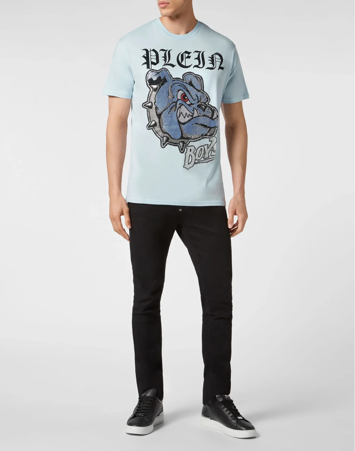 T-shirt Round Neck SS Bulldogs, цвет: Голубой
