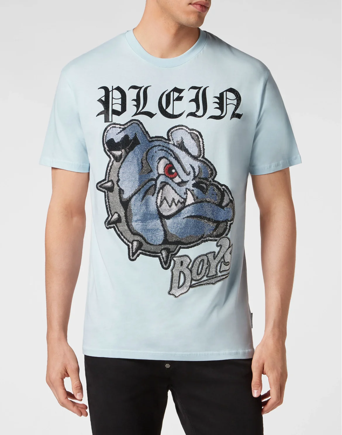 T-shirt Round Neck SS Bulldogs, цвет: Голубой