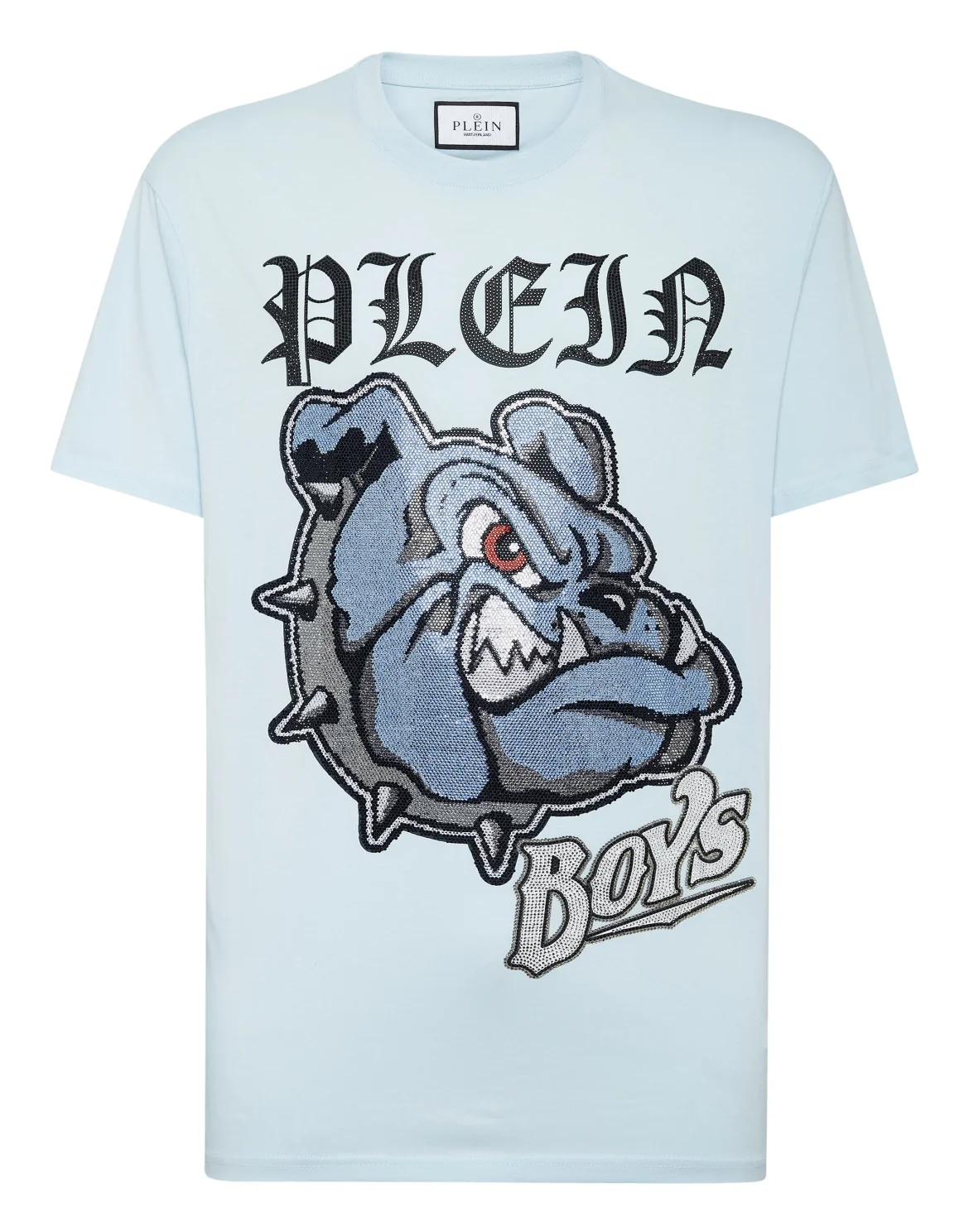 T-shirt Round Neck SS Bulldogs, цвет: Голубой