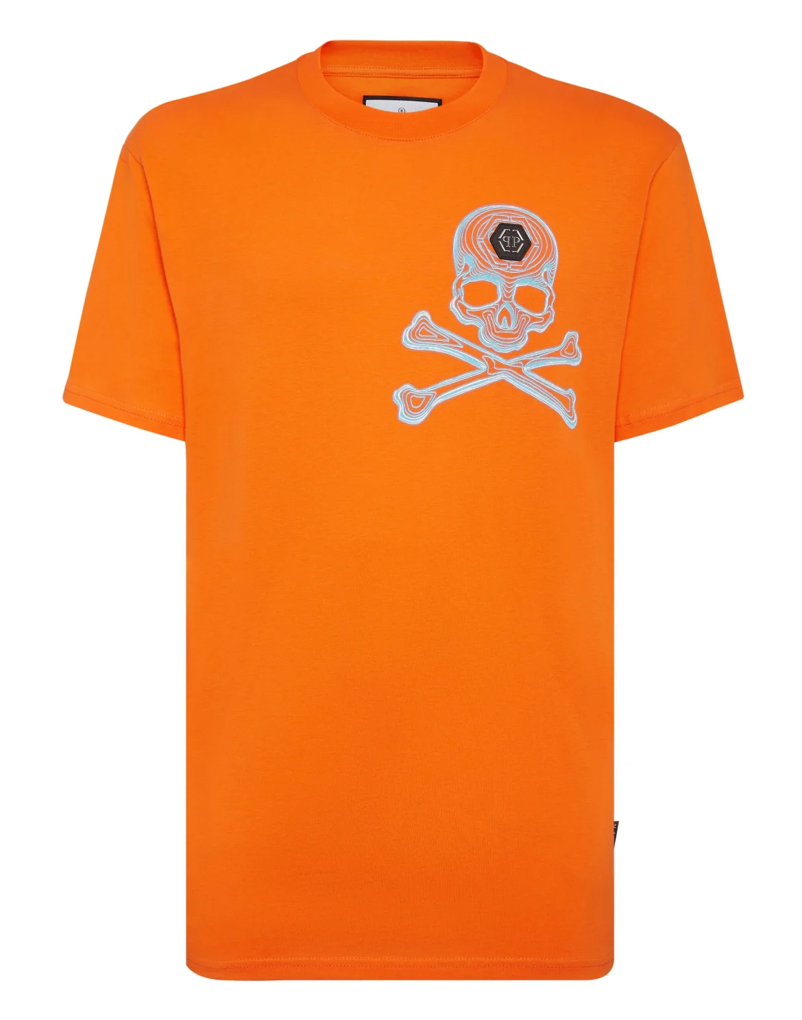 T-shirt Round Neck SS Skull&Bones, цвет: Оранжевый
