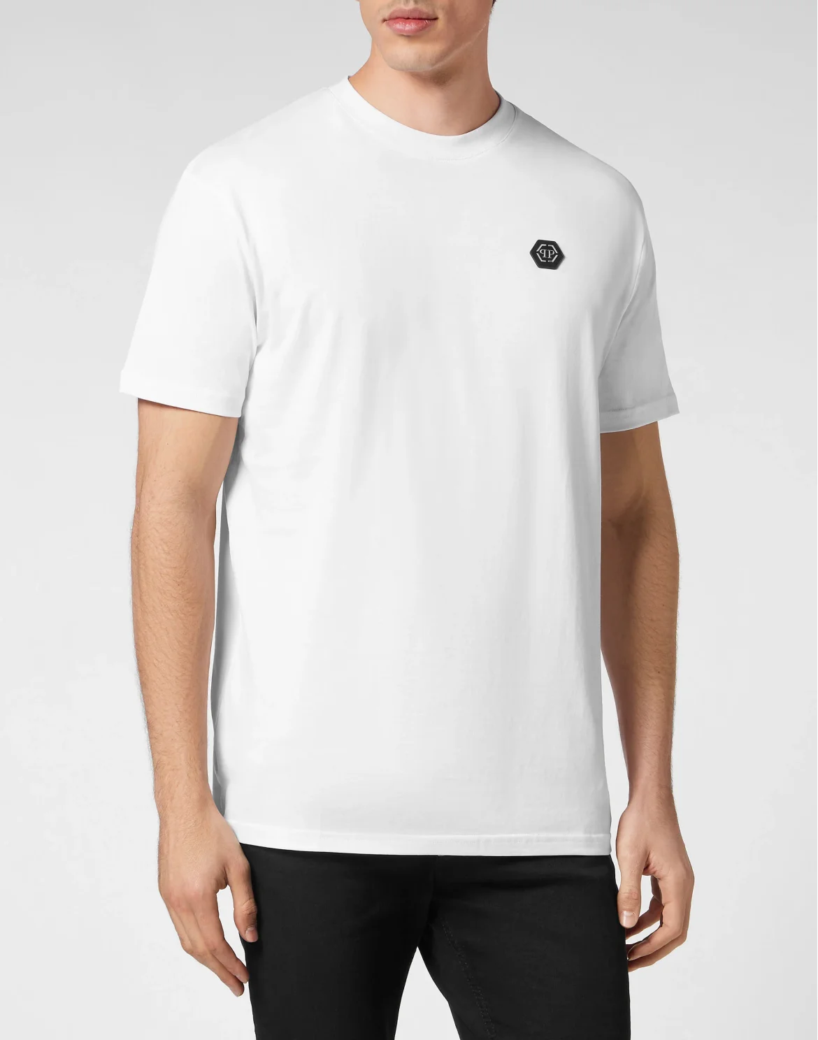 T-shirt Round Neck SS Hexagon, цвет: Белый