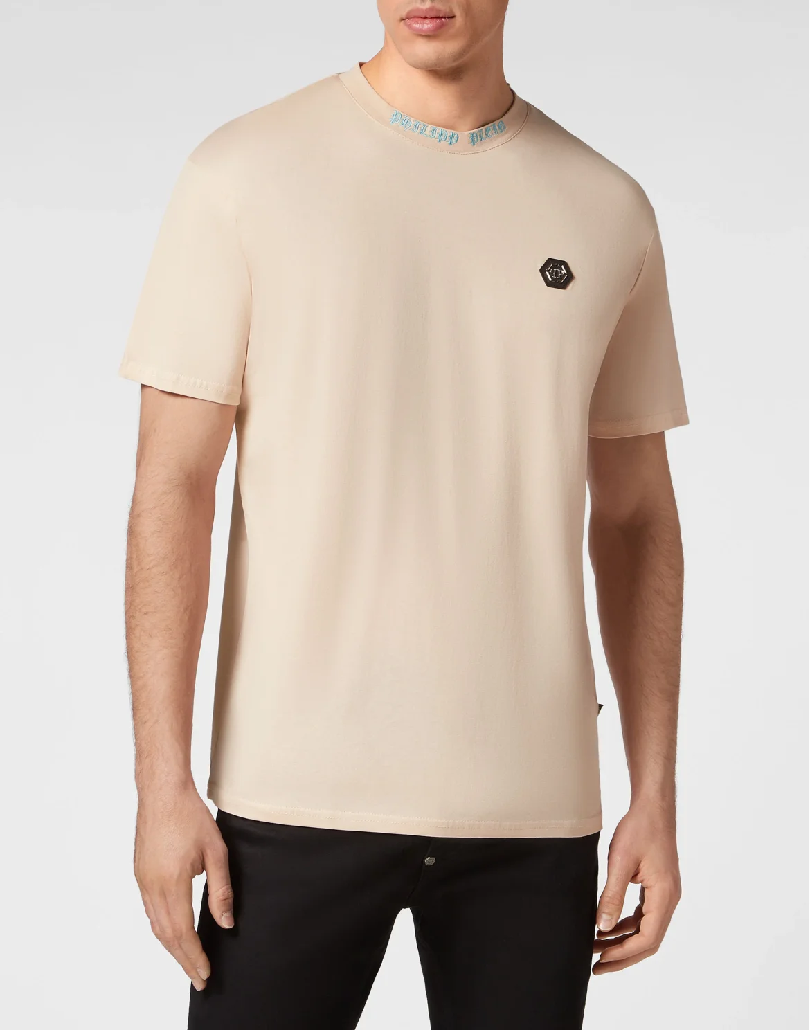 T-shirt Round Neck SS, цвет: Бежевый