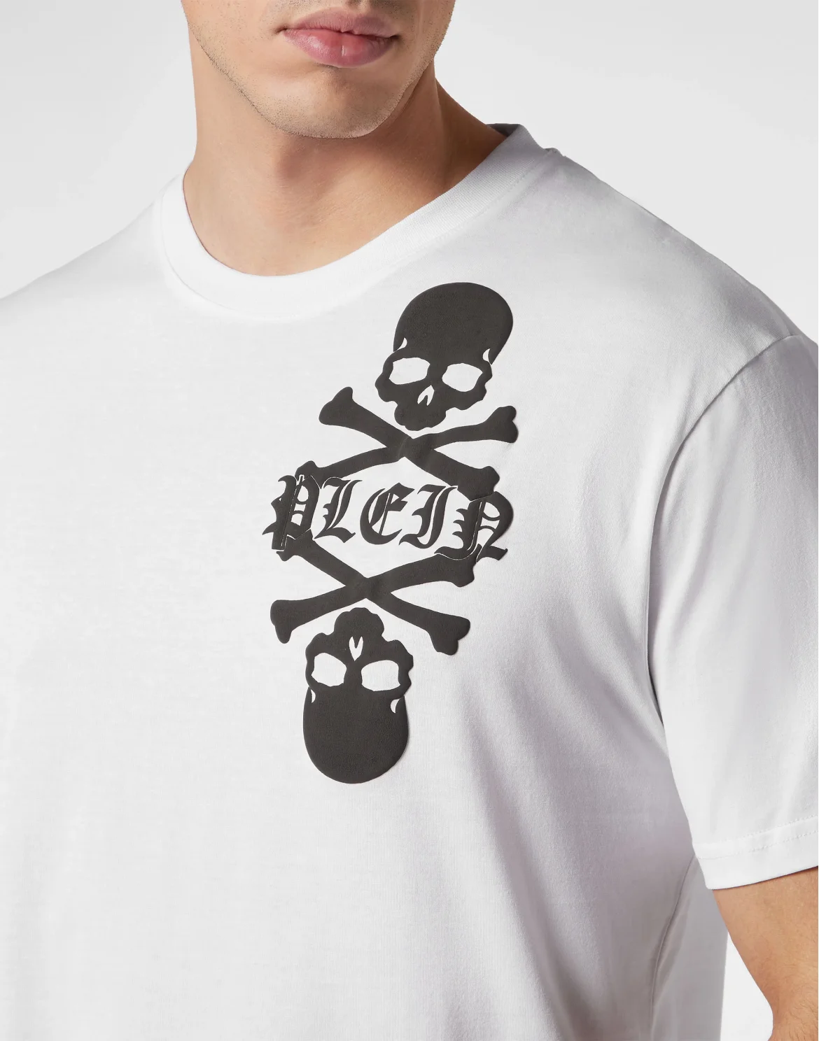 T-shirt Round Neck SS Skull&Bones, цвет: Белый