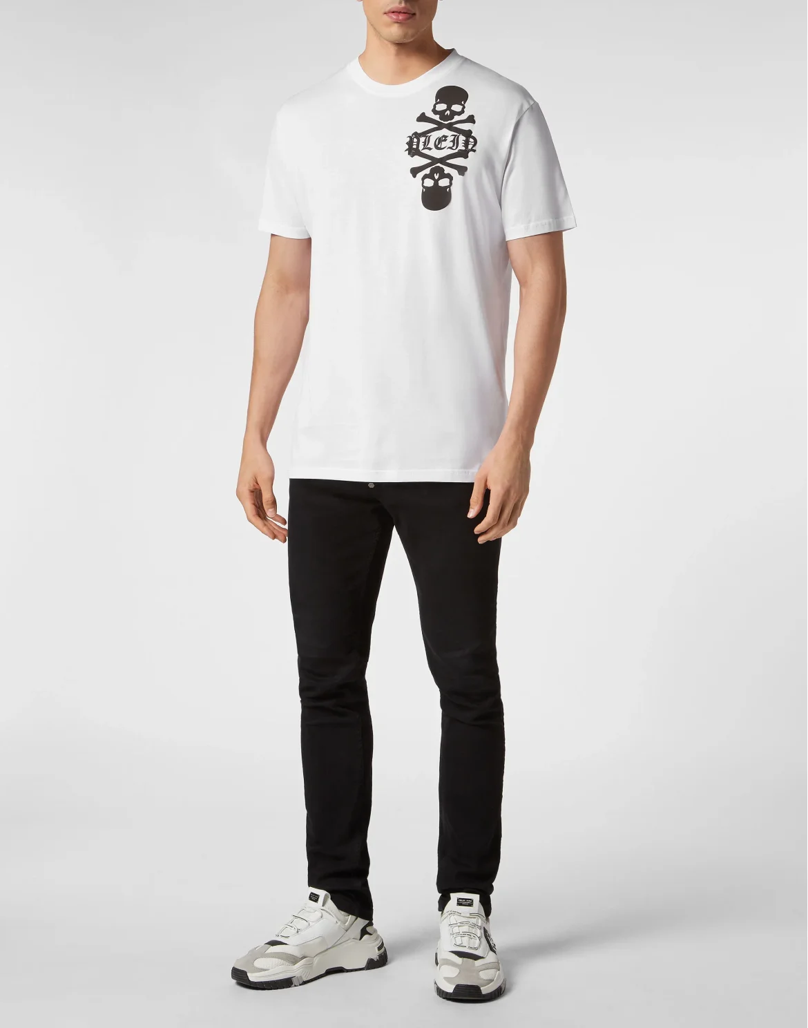 T-shirt Round Neck SS Skull&Bones, цвет: Белый