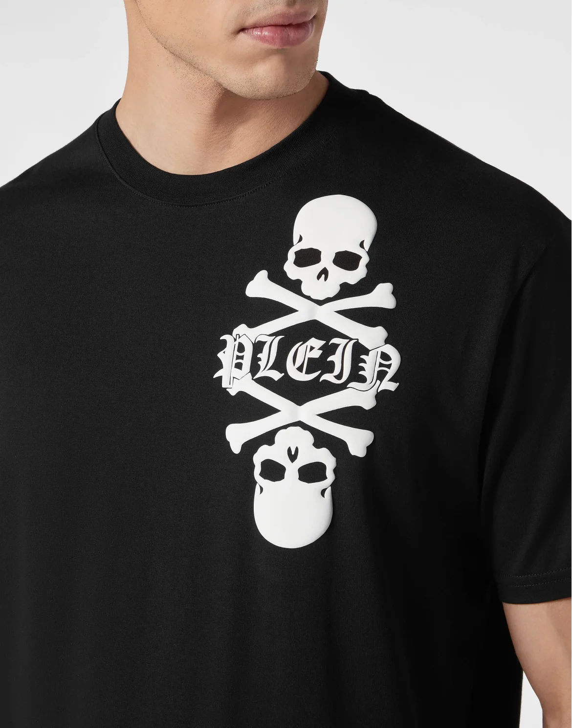 T-shirt Round Neck SS Skull&Bones, цвет: Черный