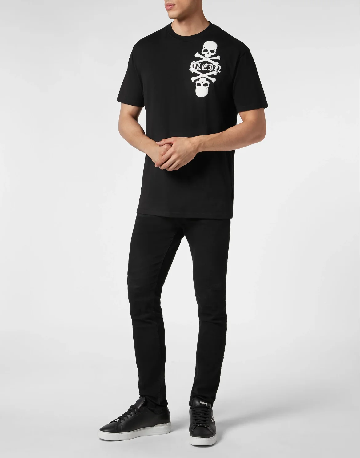 T-shirt Round Neck SS Skull&Bones, цвет: Черный