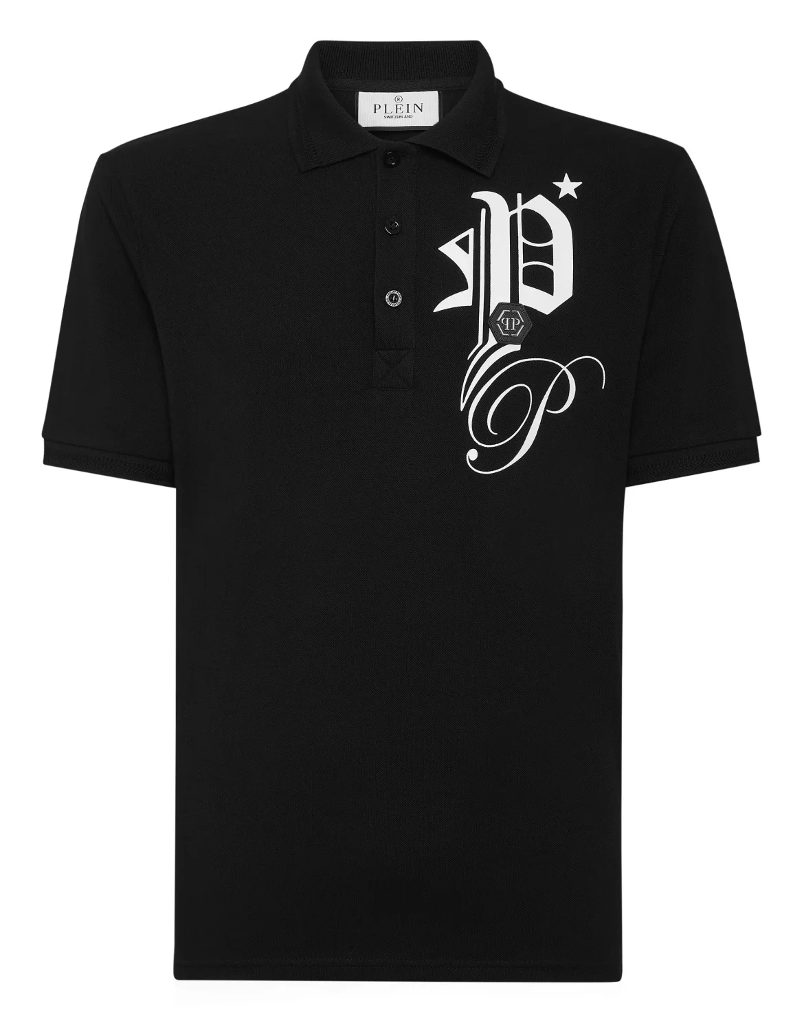 Polo shirt SS Gothic Plein, цвет: Черный