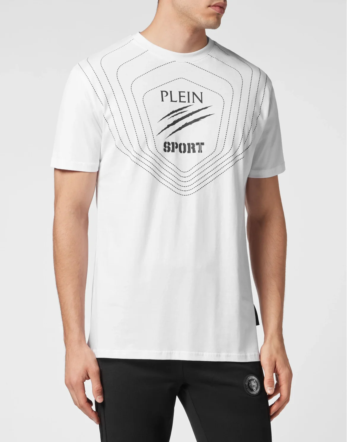 T-shirt Round Neck SS Scratch, цвет: Белый
