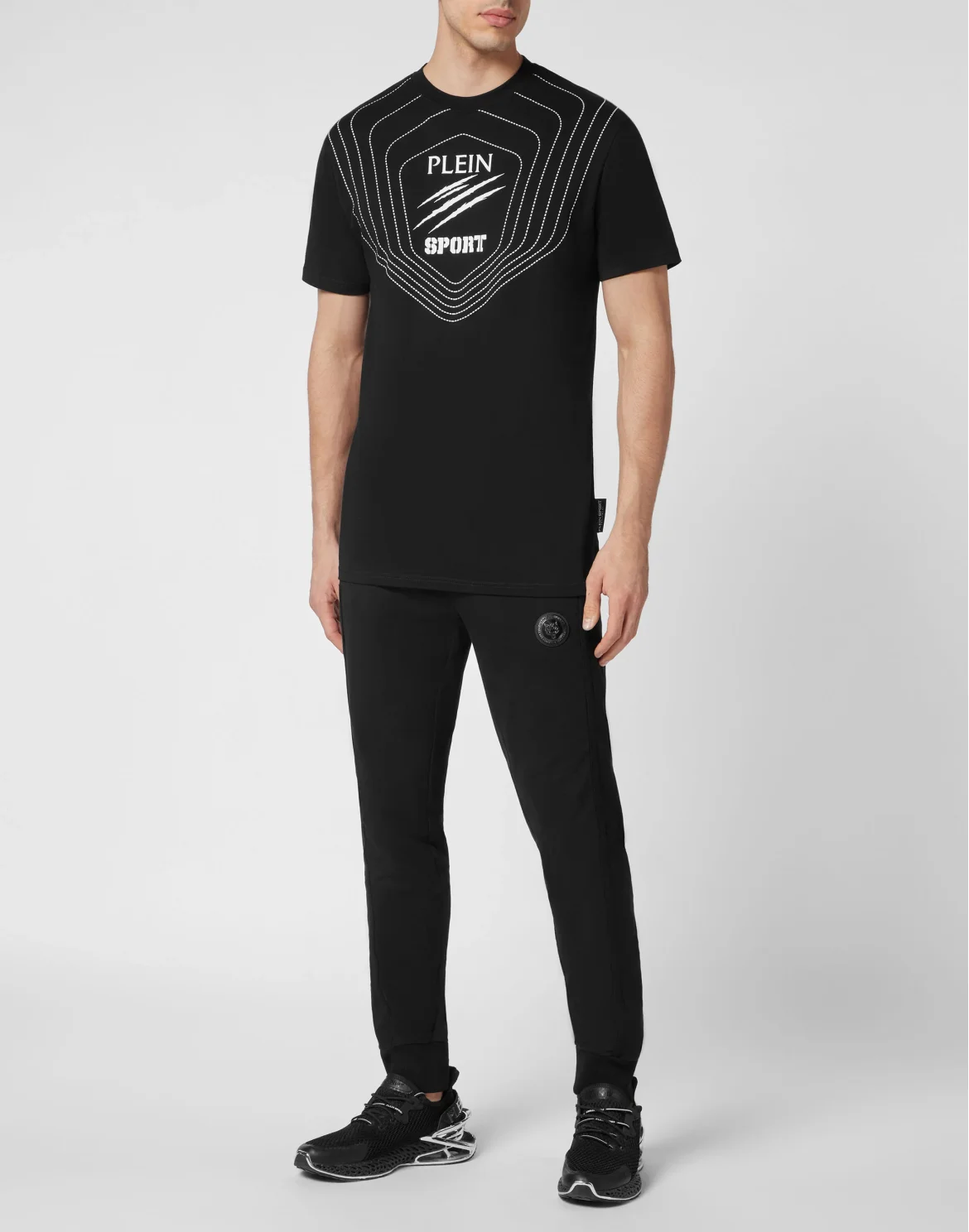 T-shirt Round Neck SS Scratch, цвет: Черный