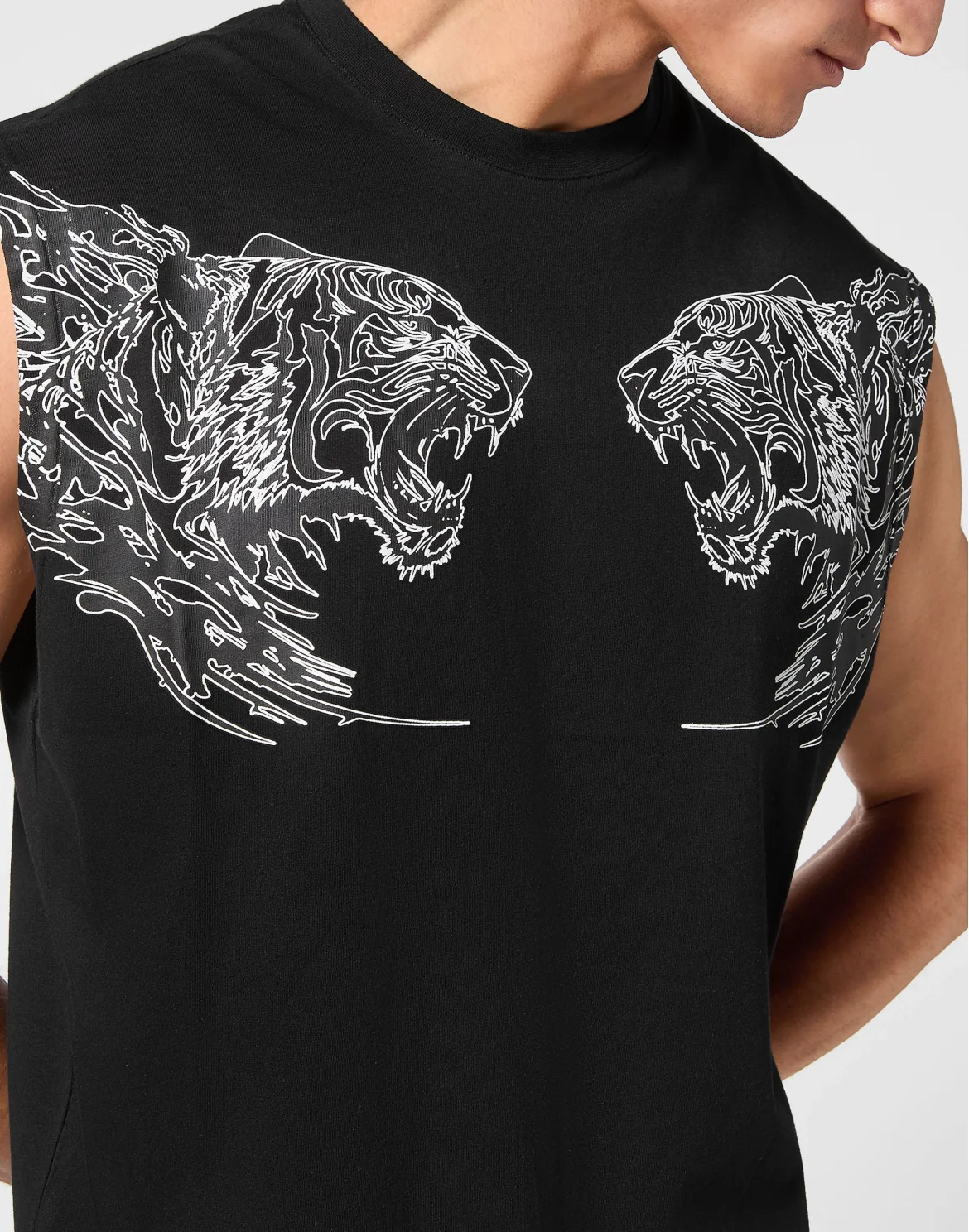 Tank top Tiger, цвет: Черный