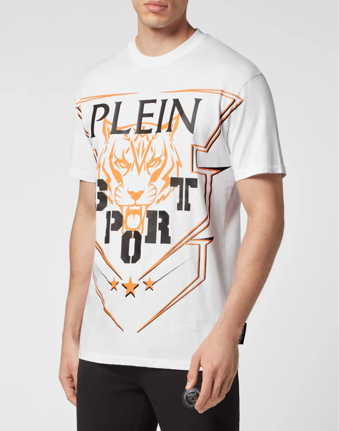 T-shirt Round Neck SS Tiger, цвет: Белый