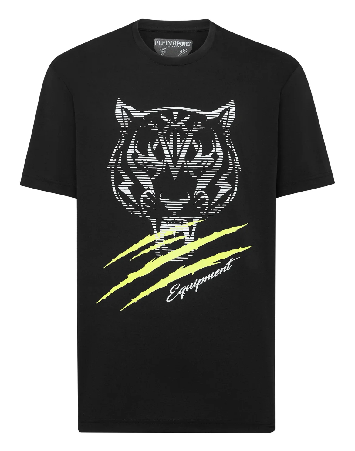 T-shirt Round Neck SS Tiger Line, цвет: Черный