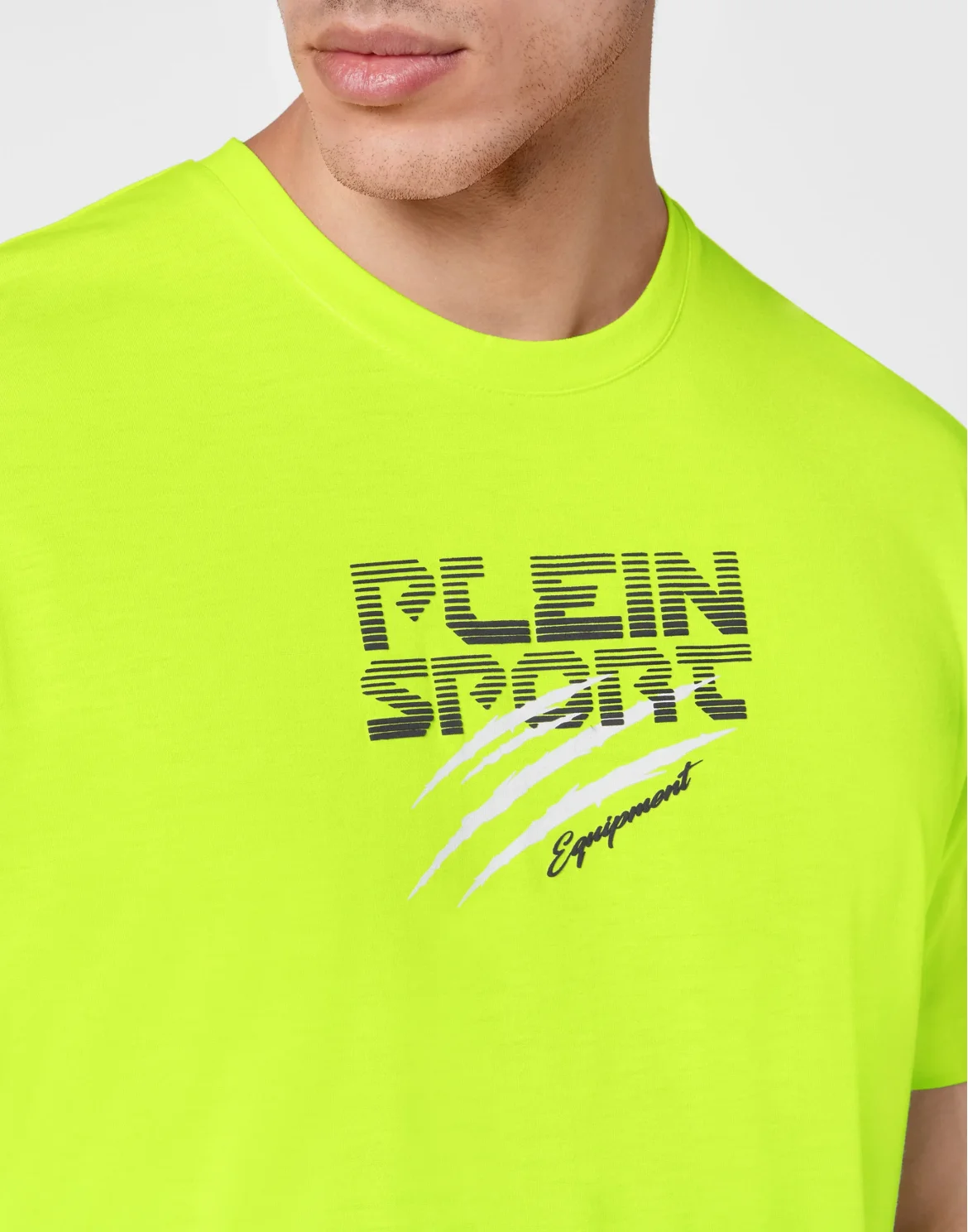 T-shirt Round Neck SS Scratch, цвет: Желтый