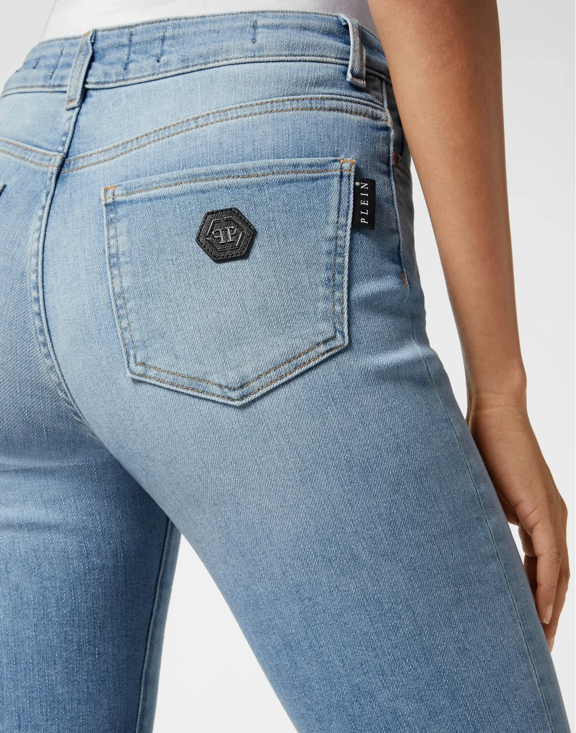 Denim Trousers Flare Fit, цвет: Синий
